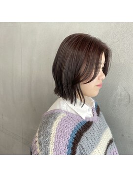 タグ(#tag) #タッセルボブ×カシスカラー