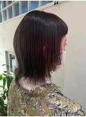 切りっぱなしボブ/エアリーロング/美髪のススメ/ピンクブラウン