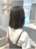 ブリーチなしカラー【オリーブブラウン】