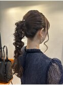 ゆるっと高めの編み下ろし♪