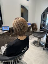 ビジョルノ つくばみどりの店(Begiorno)&nbsp;透明感抜群♪ダブルカラーブリーチミルクティーベージュ