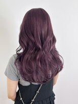 アイティーバイアルバム 藤沢店(IT by ALBUM)&nbsp;透明感カラー秋色ピンクヘアーウルフレイヤーロング_ba523651