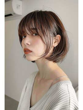 ルル(Lulu) ニュアンスショートボブ