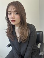 リリット(ReLit)&nbsp;くすみベージュマロンベージュホワイトブロンド細めハイライト