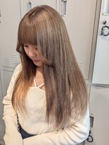 ナンバー エアロ 横浜(N° +aero) デザインカラー/ケアブリーチ/透明感カラー/ツヤカラー