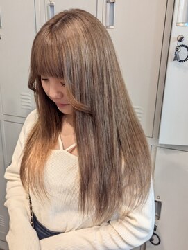 ナンバー エアロ 横浜(N° +aero) デザインカラー/ケアブリーチ/透明感カラー/ツヤカラー