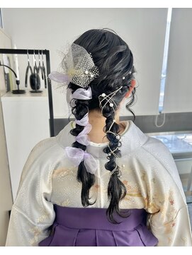 オウン(AUN) 卒業式ヘアセット