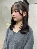 エイム(AiM)&nbsp;レイヤーカット×グレージュ