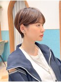 ショート顔周りカット前髪カットミニウルフレイヤー/立川
