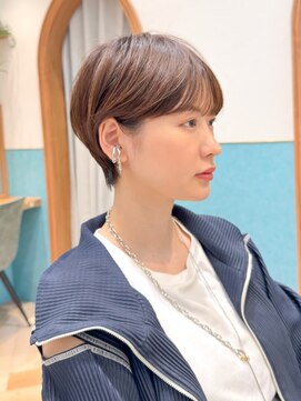 ロンド レグリーズ 立川(Lond leglise) ショート顔周りカット前髪カットミニウルフレイヤー/立川