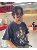常田風グランジパーマ