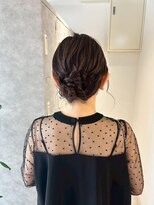 ムーン バイ ケンジ(moon by KENJE)&nbsp;【nanaka】お呼ばれヘア/お団子ヘア/アップスタイル