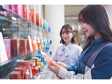 お悩みに合わせて専門知識を持ったサロンスタッフがアドバイスします！