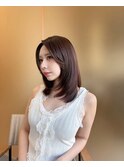 髪質改善/ナチュラルストレート/20代後半/30代/大人女性