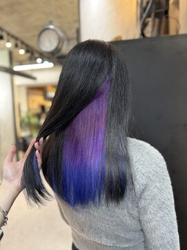 ヴァイス 渋谷店(VAICE) 推しカラー/インナーカラー/パープル