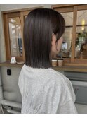 結べる切りっぱなしストレートボブ"