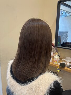 アルター(aL ter) グレージュ［大人ガーリー/ミディアムレイヤー］長野歌穂