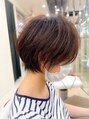 アース 大分セントポルタ店(HAIR&MAKE EARTH) ドライだけで決まる大人ショート。