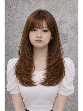 ヘアアンドデザイン ネイビー(Navy) ロングレイヤー