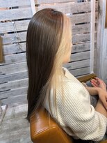 スワッグ(swag)&nbsp;ホワイトブロンドフェイスフレーミング