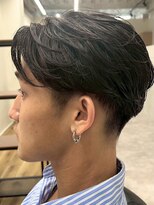 ナム 錦糸町(NAM)&nbsp;MEN’S/リバースセンターパート/ニュアンスパーマ/錦糸町