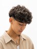 【外国人風◎】メンズカット+スペインカール【箕面市/メンズパーマ/men's】