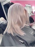 ホワイトカラー/シルバーカラー/パールホワイト/ミディアム