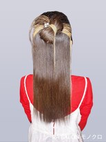 アールエーサロンモノクロ 秋葉原(RA SALON モノクロ) 【推し活ヘアメ】立体リボンカチモリ
