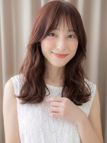 カバーヘア ブリス 戸田公園西口店(COVER HAIR bliss)&nbsp;ツーウェイバングブリーチなし韓国巻きウルフカット30代40代W