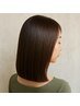 【まとまりのある髪へ】カット+クセ髪質改善ストレートパーマ+Tr
