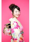 成人式カールアップスタイル☆【品川駅・HAIR COUTURE MIYO】