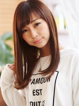 スラージュ 大井町(soulage) ストレートなのに自然なやわらかさを提案します♪