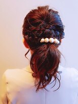 ルシード スタイル サーヴ(LUCIDO STYLE SERVE)&nbsp;ダウンポニー☆編み込みでかわいく