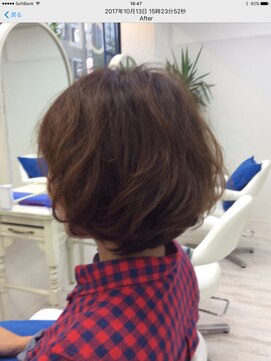 アルターシェリー(aL-ter che'rie) ふんわりレディーなボブスタイル【屋代のショート】