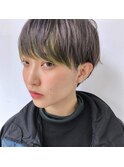 【Heidi 野崎】silverと前髪インナーカラー