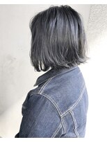 ヘアーアンドアトリエ マール(Hair&Atelier Marl)&nbsp;【Marl】ブルージュカラーの外ハネボブ♪