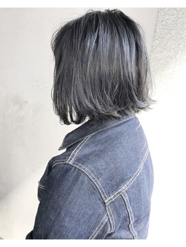 ヘアーアンドアトリエ マール(Hair&Atelier Marl) 【Marl】ブルージュカラーの外ハネボブ♪