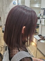 リノ(Lino)&nbsp;ナチュラルボブ×パープルグレージュ