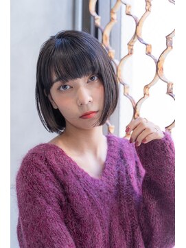 シエナ 渋谷(Siena) Siena 丸みボブ×シアーグレージュ 渋谷