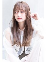 エイミー(Aimee)&nbsp;Aimee町田ワンカールロング×ミルクティーベージュ