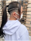 【roijir 山岸】スキンフェード女子 刈り上げ女子　卒業式ヘア