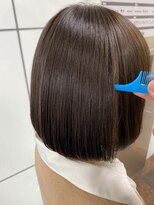 シェノン 梅田(CHAINON)&nbsp;前髪小顔カット×ラベンダーカラー×くびれミディ