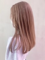 アイティーバイアルバム 八王子店(IT by ALBUM) ベージュロング_ラベンダーカラーくびれミディ_ba323231