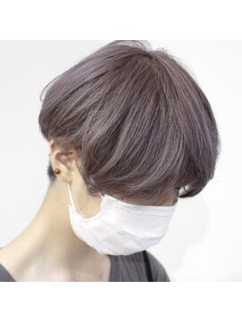 デコヘアーフラッペ(DECO HAIR frappe) ダブルカラー　アッシュパープル　パープルカラー