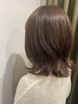 ムーン(moon) #縮毛矯正 #ストレート #ミニウルフ #テラコッタ #くすみブルー