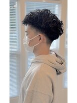 レポ(LEPO)&nbsp;メンズ＝くっきりスパイラルパーマ