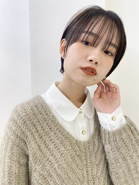ロンドアベニール 北千住(Lond avenir) マッシュショート　くびれヘア　メルティカラー　西田大樹