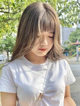 ソウバイジョージ(Sow by George) ブリーチなし＆ミルクティーベージュ