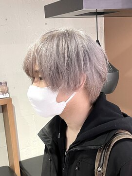 ピチカート(pizzicato) メンズホワイトグレージュ/ホワイトカラー/ホワイトグレー