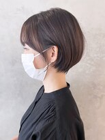 アルバム 渋谷パルコ(ALBUM)&nbsp;丸みショート_グレージュカラーボブウルフ_ba357852